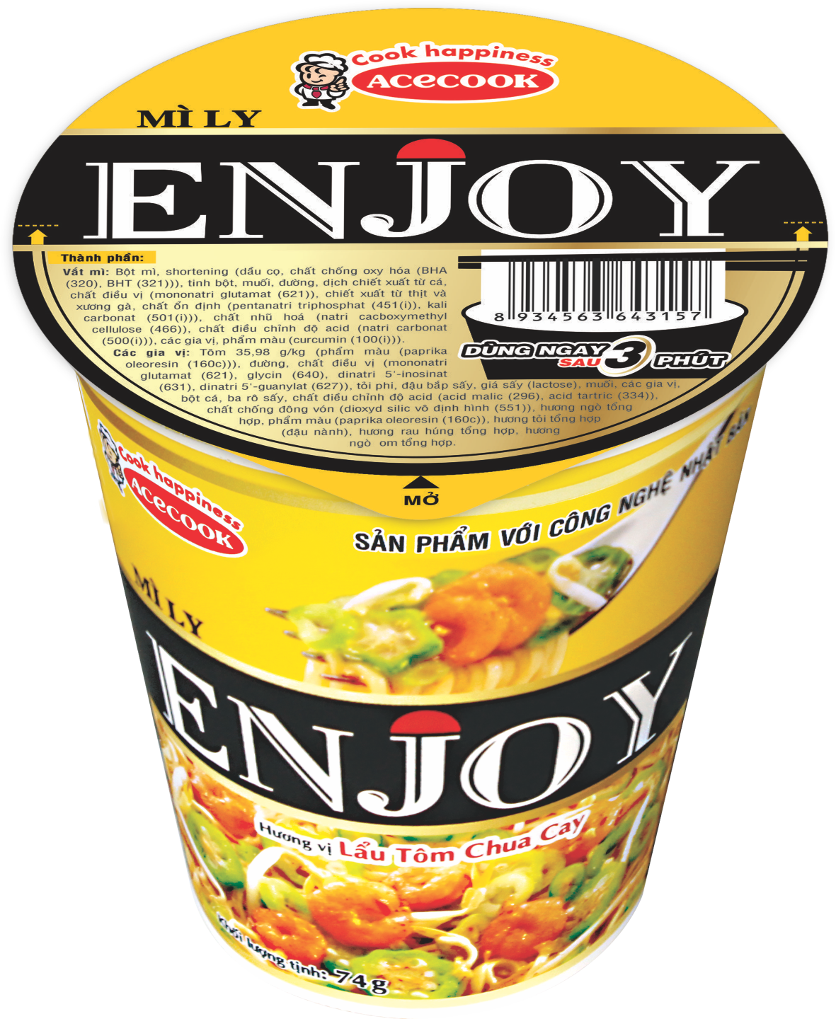 Hương vị Lẩu Tôm Chua Cay