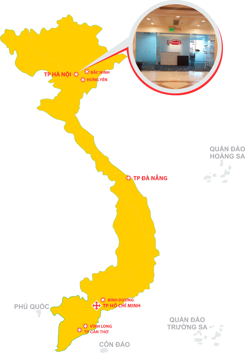 Thành lập chi nhánh kinh doanh mới tại Hà Nội, nâng tổng số chi nhánh của Acecook Việt Nam lên 7 chi nhánh trên toàn Việt Nam